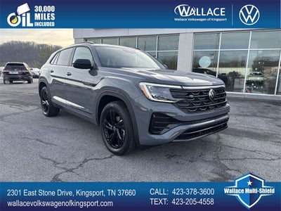 2026 Volkswagen Atlas Cross Sport 2.0T SEL R-Line Black