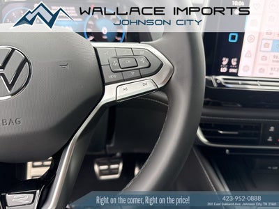 2026 Volkswagen Atlas Cross Sport 2.0T SEL R-Line Black