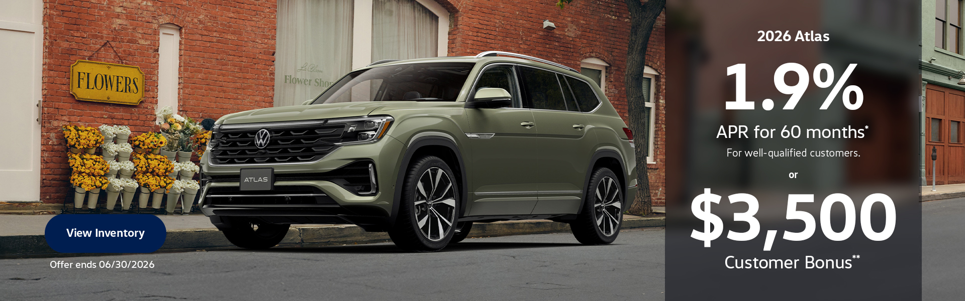 2026 Atlas Spring APR Offer