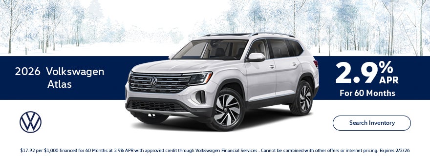2026 Volkswagen Atlas