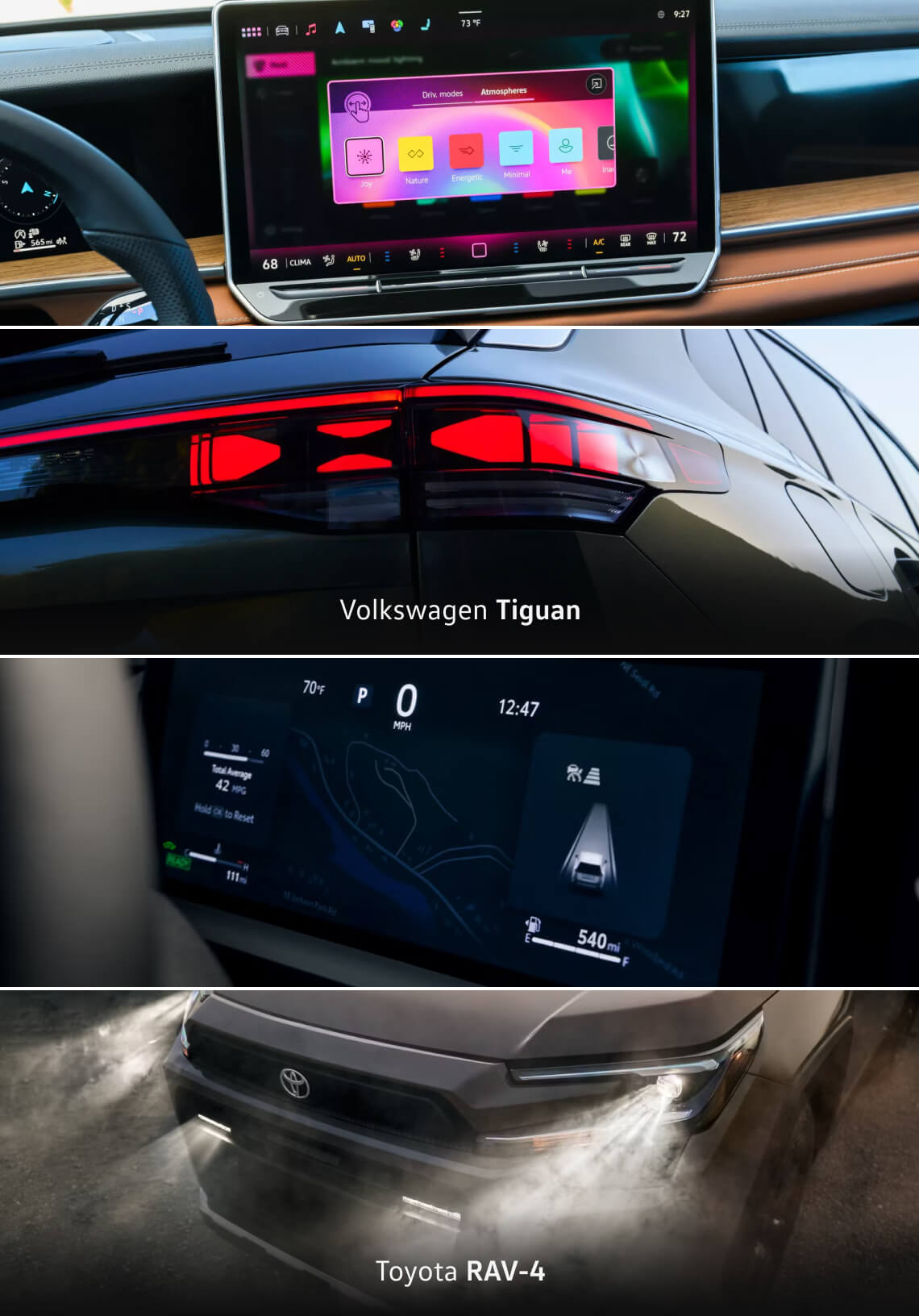 Tiguan vs. RAV4 Reliability and Safety Systems